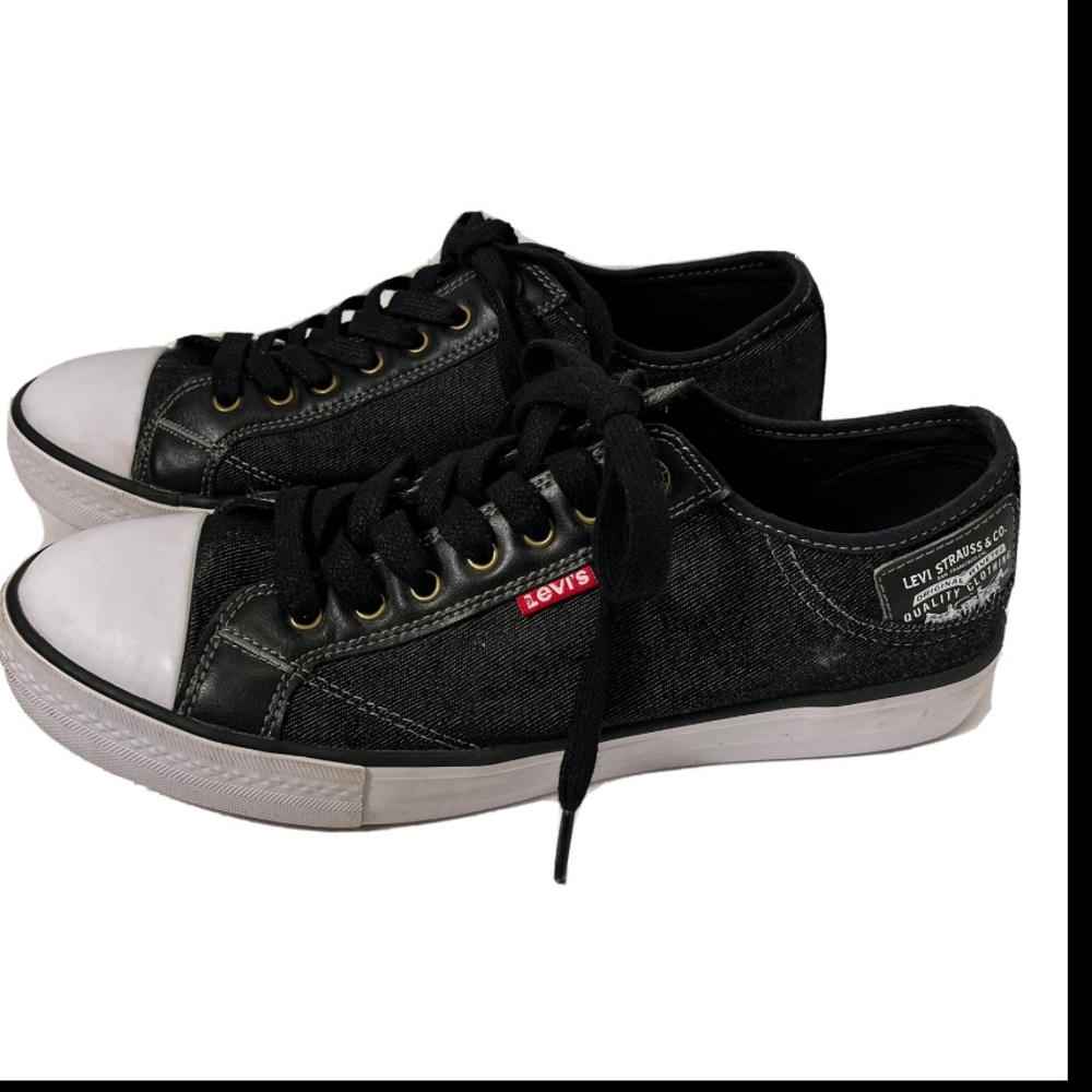 Levi's Stan Buck Black Denim Men's Sneaker